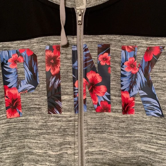 Pink Hooded Zip Down Jacket - Picture 3 of 9